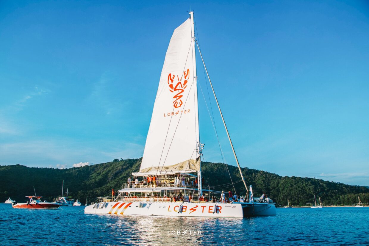 A043 Lobster yatch party and chill มีดีเจ แพดเดิ้ล สไลเดอร์